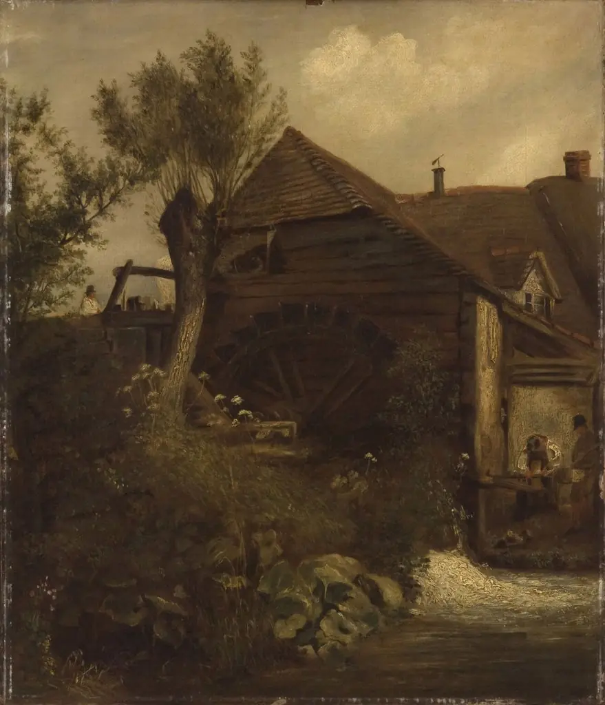 Mill, by John Constable
