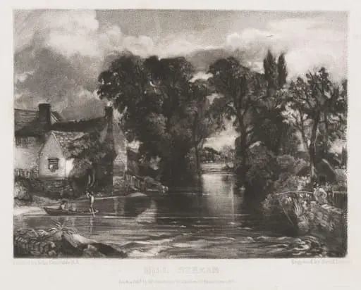 MILL STREAM, by John Constable