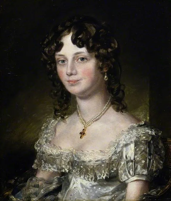 Mrs Mary Fisher, by John Constable, oil, 1816