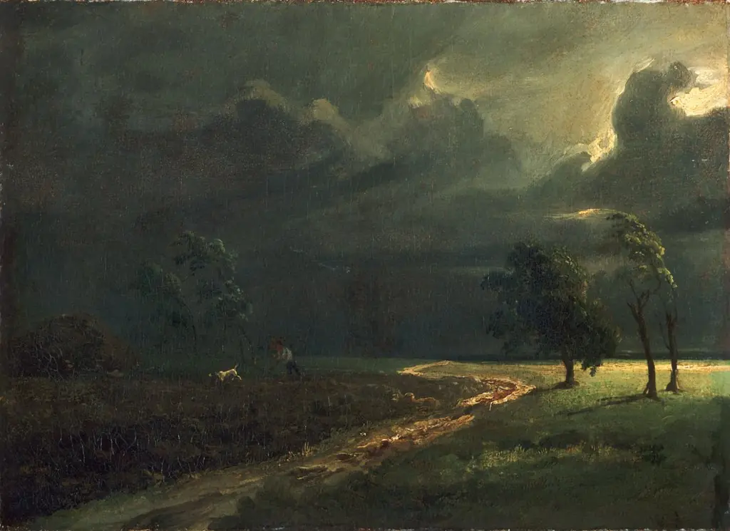 Near Bergholt Common, by John Constable