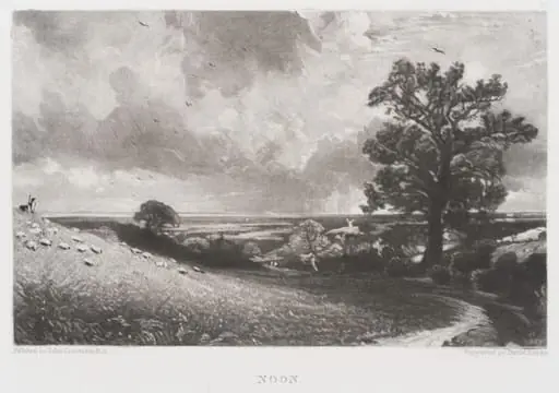 NOON, by John Constable