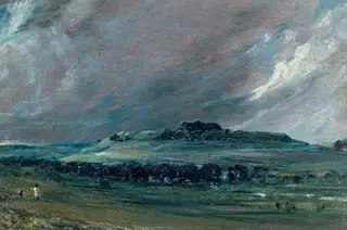 Old Sarum, by John Constable, 1829