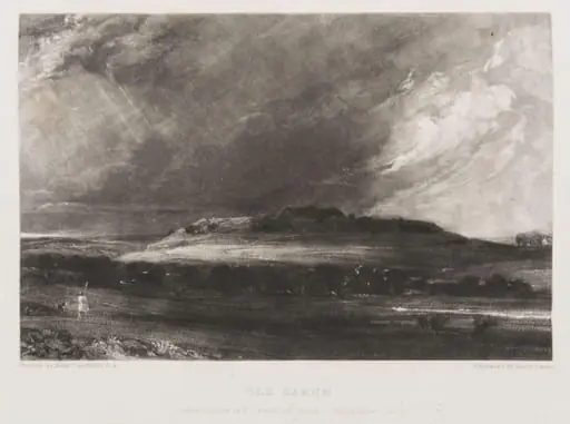 OLD SARUM, by John Constable