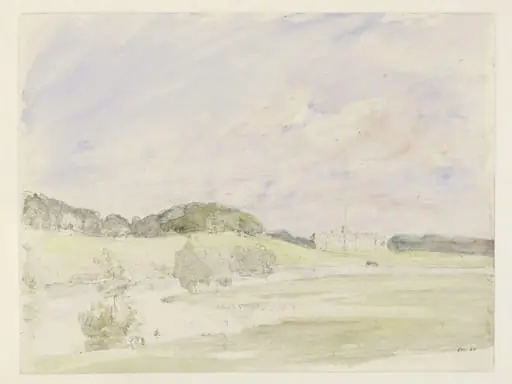 Petworth House from the Park, by John Constable