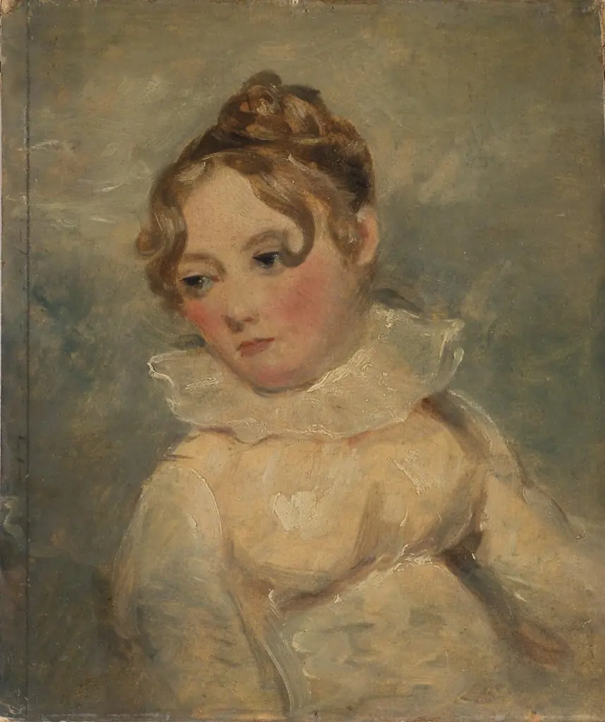 Portrait of a Girl, by John Constable