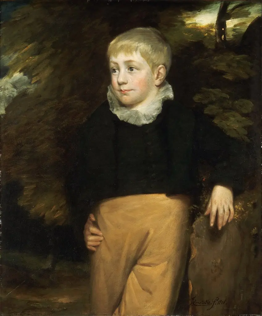 Portrait of Master Crosby, by John Constable