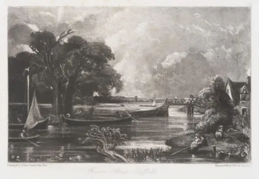 River Stour, Suffolk, by John Constable