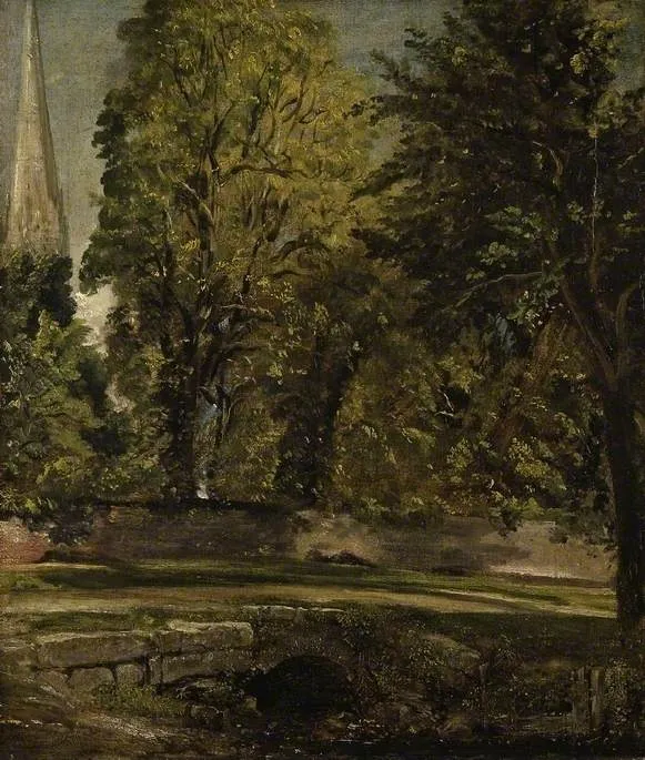 Salisbury, by John Constable, oil, 1829