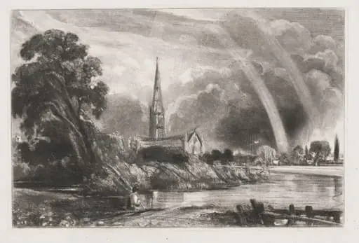 Salisbury Cathedral, by John Constable