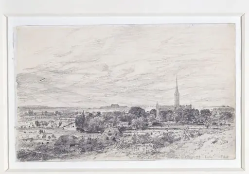 Salisbury from the south, by John Constable