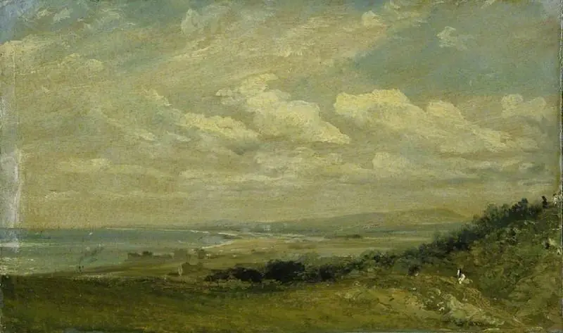 Shoreham Bay, near Brighton (1824), by John Constable