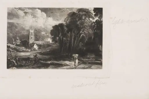 Stoke by Neyland, by John Constable