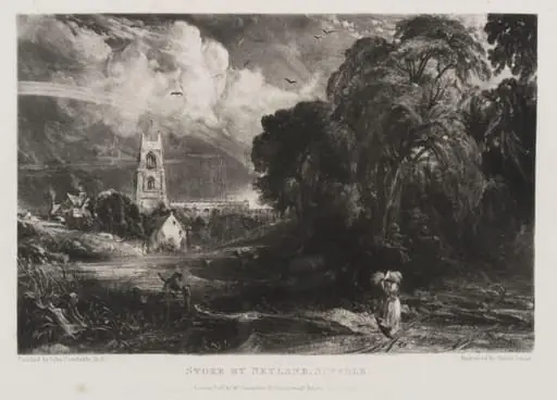 STOKE BY NEYLAND, SUFFOLK, by John Constable