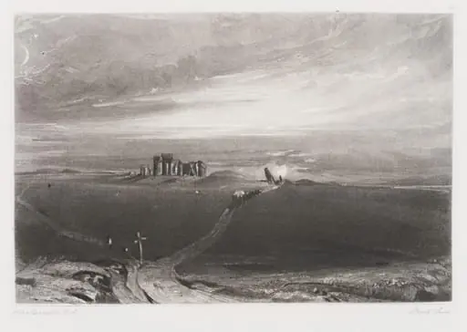 Stone Henge, by John Constable