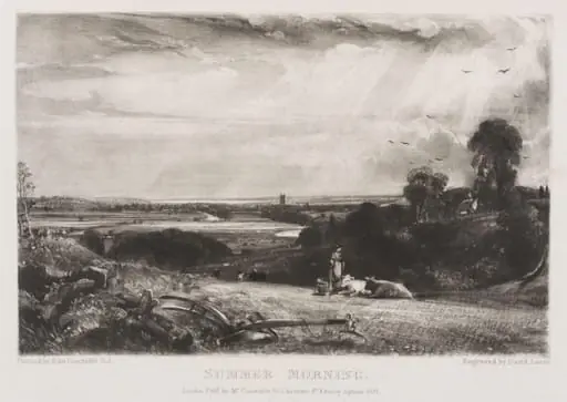 SUMMER MORNING, by John Constable