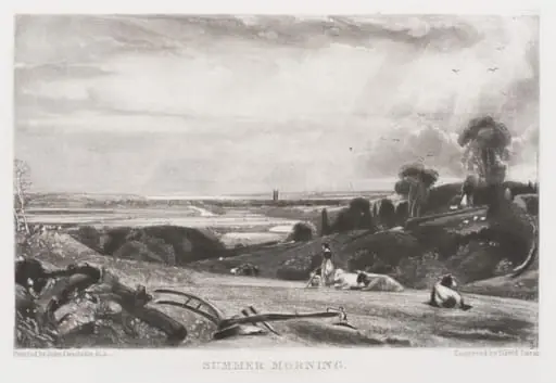 SUMMER MORNING, by John Constable