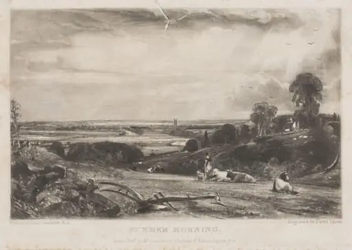 SUMMER MORNING, by John Constable