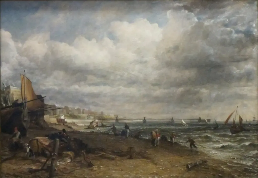 The Chain Pier, Brighton, by John Constable