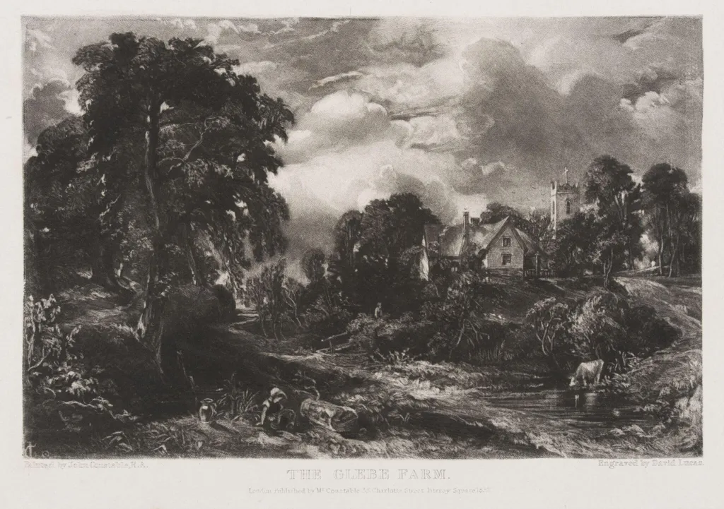 THE GLEBE FARM, by John Constable, 1832