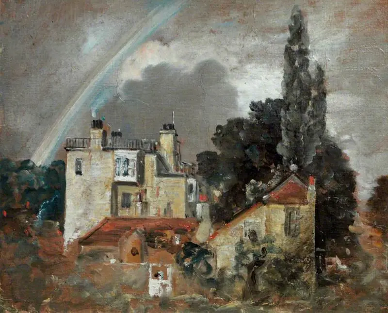 The Grove, or Admiral's House, Hampstead, by John Constable