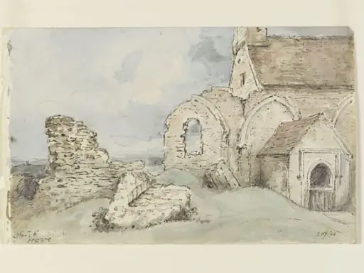 The Old Parish Church at Hove, by John Constable