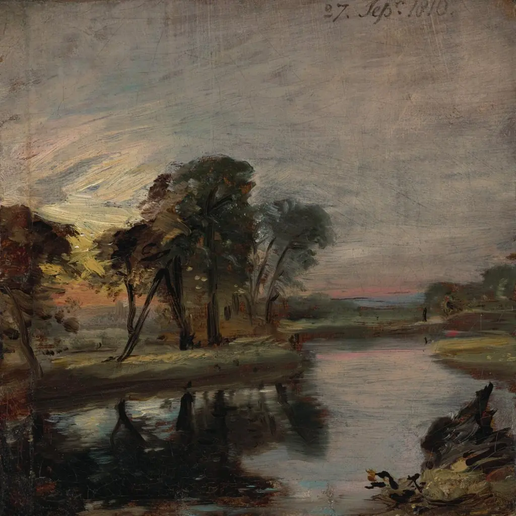 The Stour, by John Constable