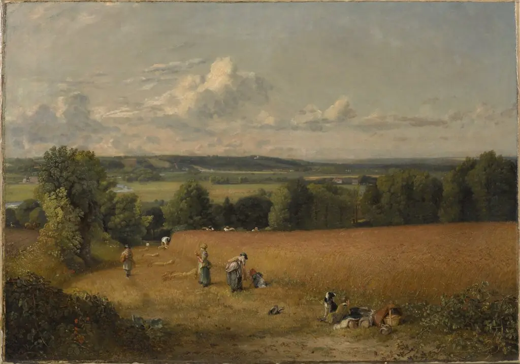 The Wheat Field, by John Constable