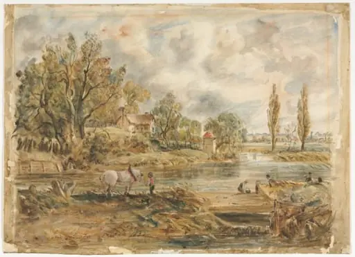 The White Horse, by John Constable
