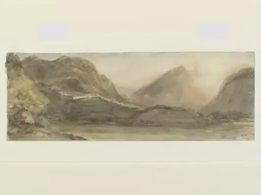 View in Borrowdale., by John Constable