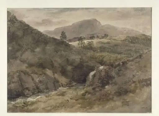 View in the Lake District, by John Constable