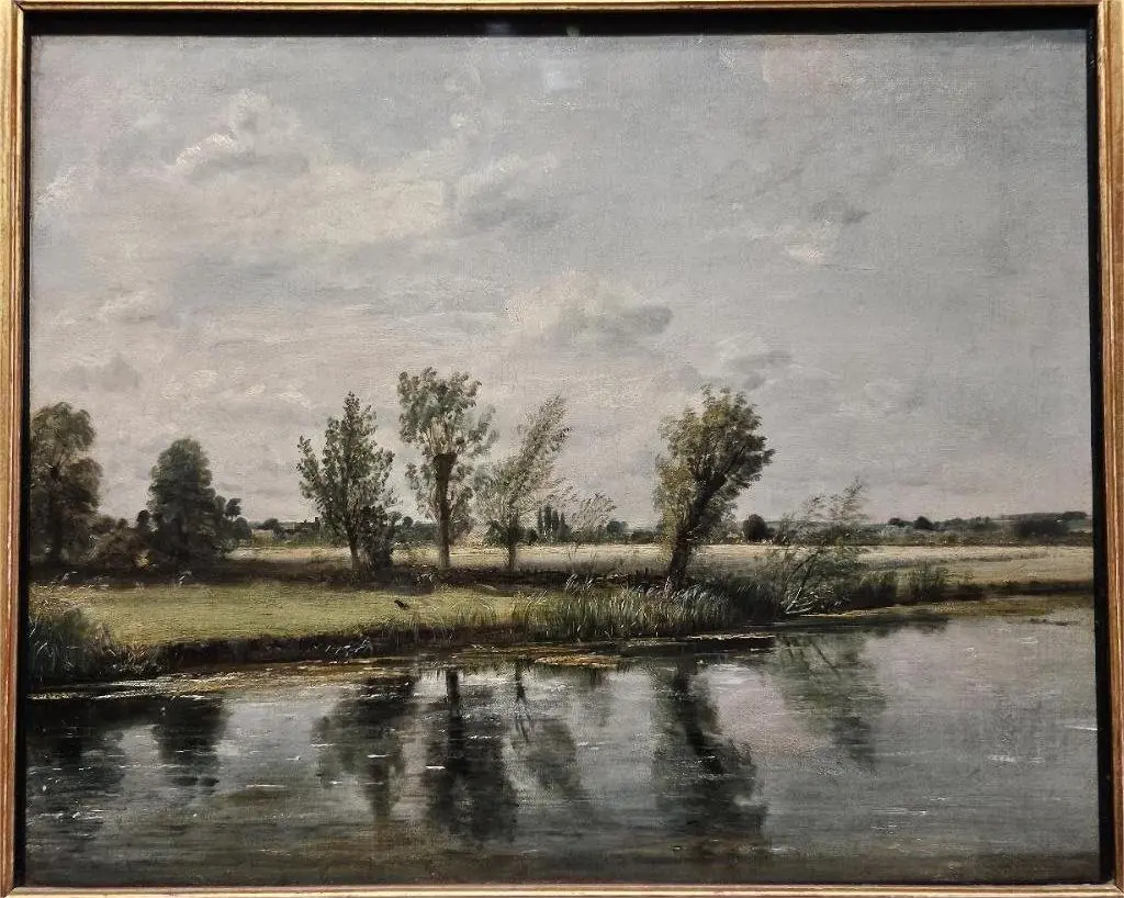 Water Meadows near Salisbury, by John Constable