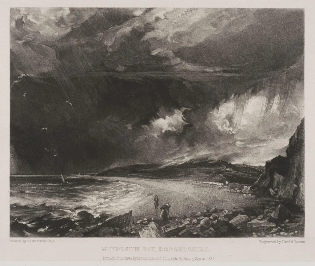 WEYMOUTH BAY, DORSETSHIRE, by John Constable, 1830