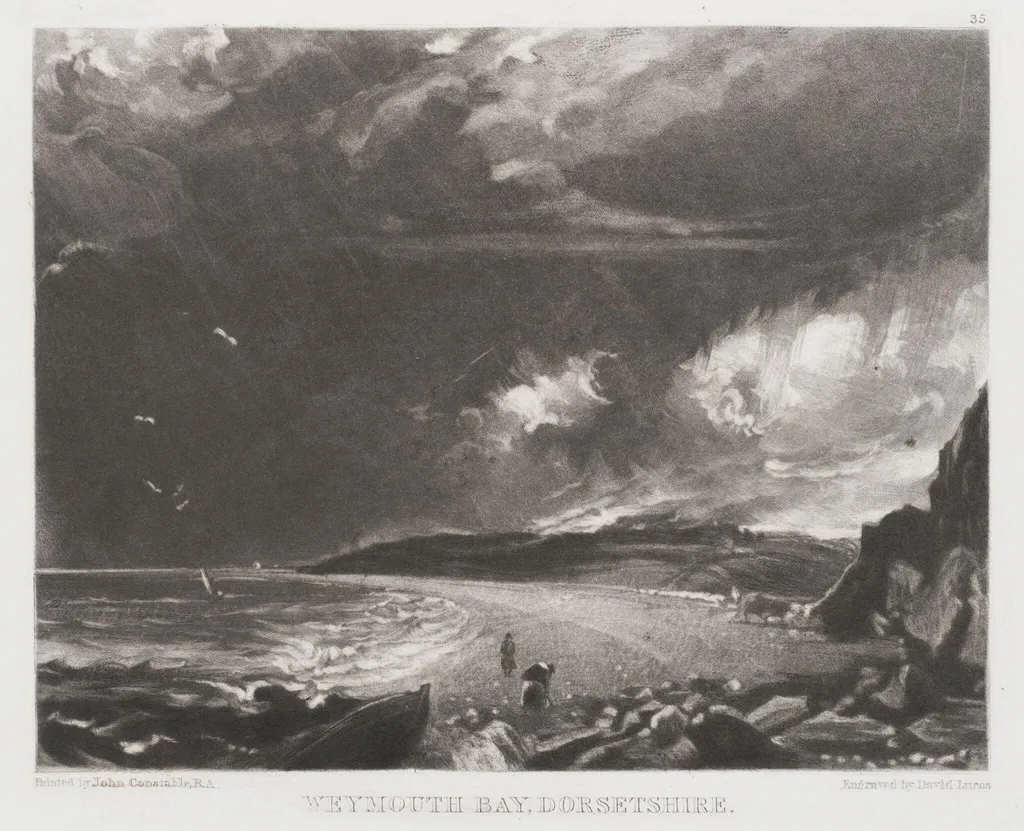 WEYMOUTH BAY, DORSETSHIRE, by John Constable