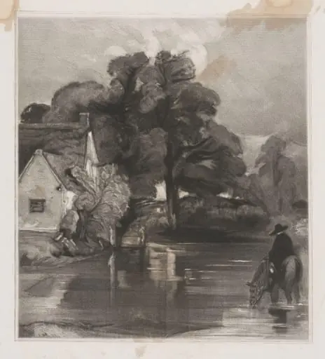 Willy Lott's House, by John Constable