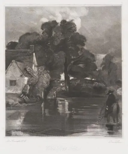 Willy Lott's House, by John Constable
