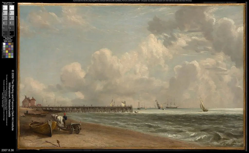 Yarmouth Jetty, by John Constable