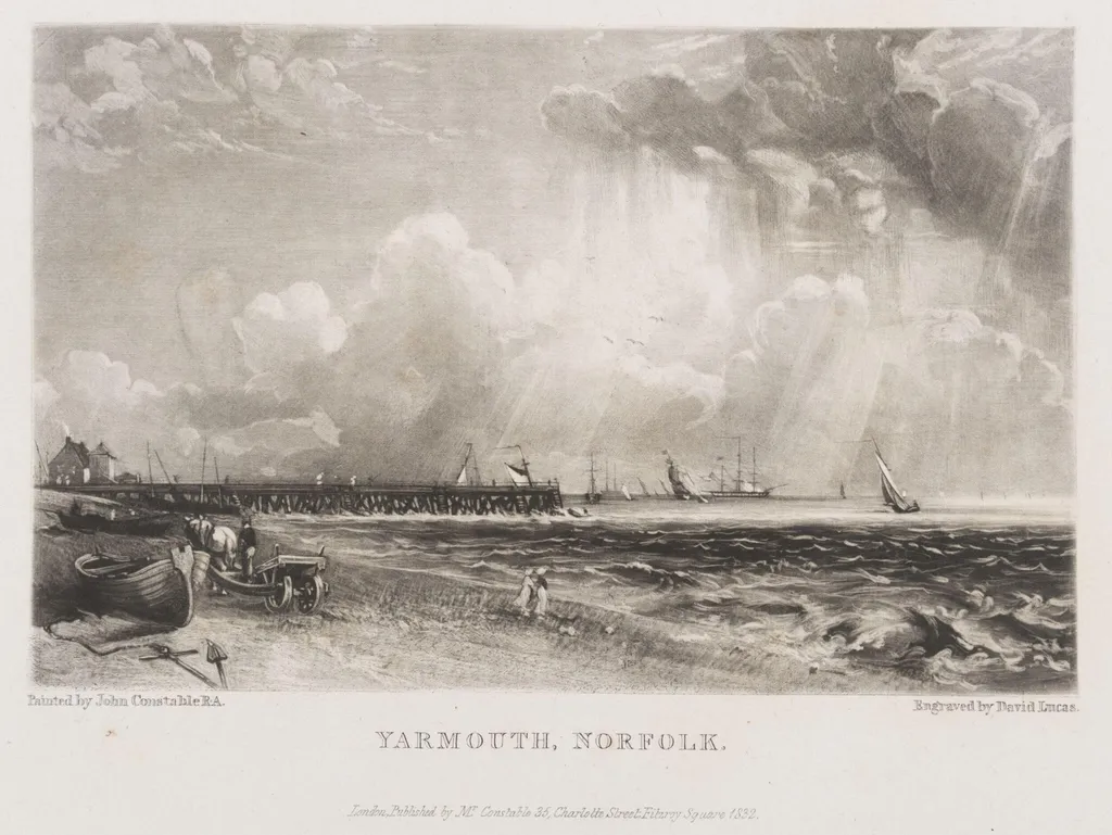 YARMOUTH, NORFOLK, by John Constable, 1832