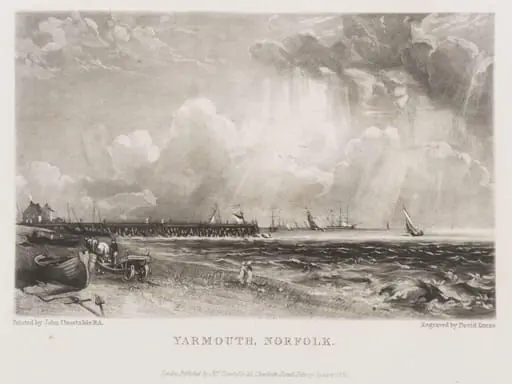 YARMOUTH, NORFOLK, by John Constable