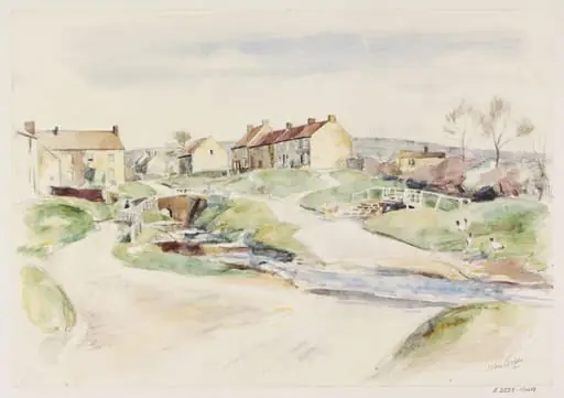 The lower ford, Hutton-le-Hole, by John Cooper