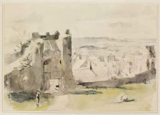 The Vale of Pickering from the Castle Grounds, by John Cooper
