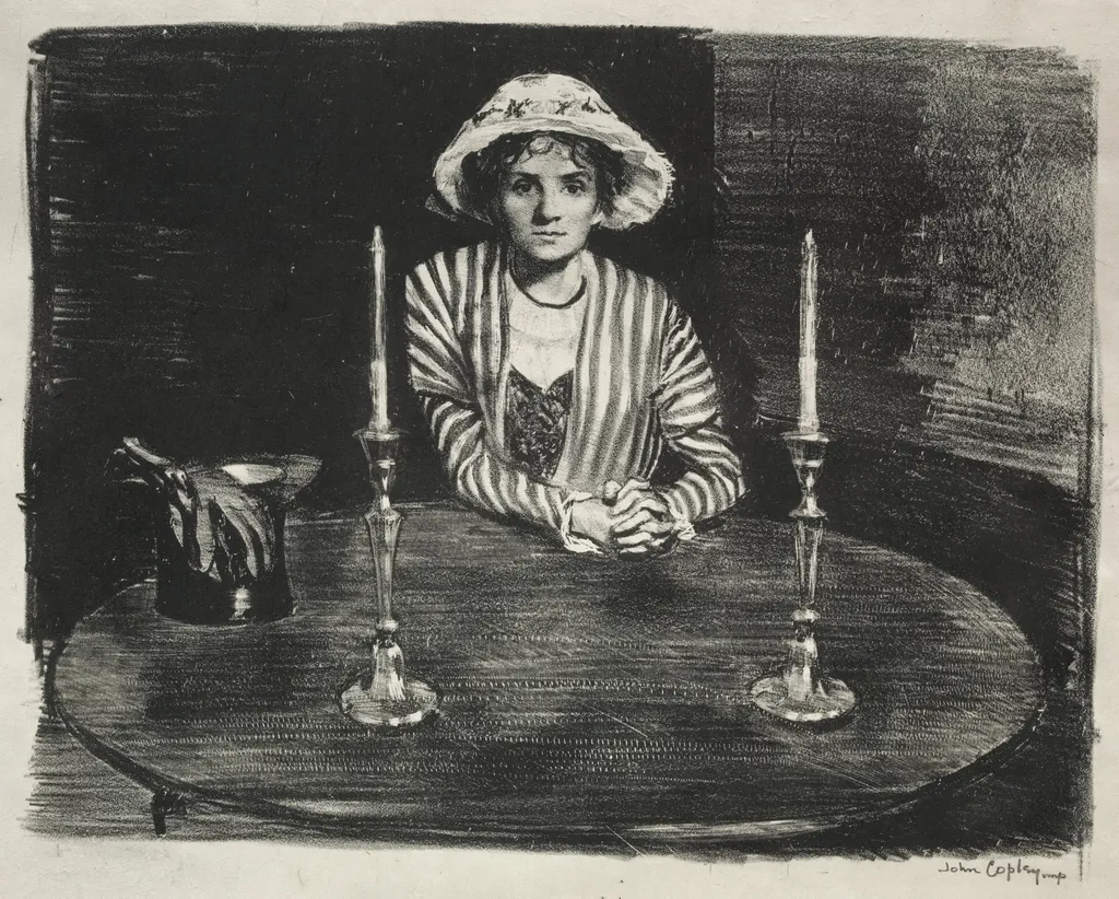 Study No. 4: Waiting, by John Copley, 1924