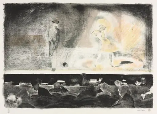 Two Actors, by John Copley
