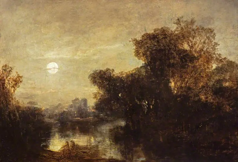 Moonlight, Blairlogie, by John Crawford Wintour