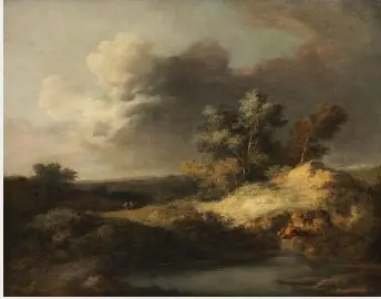 A Heath Scene: Sun after Storm, by John Crome