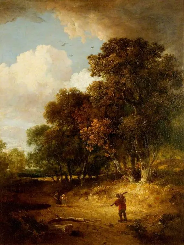 A Woody Landscape, by John Crome