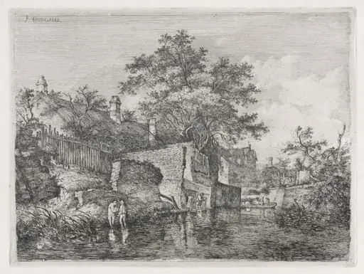Front of the New Mills, by John Crome