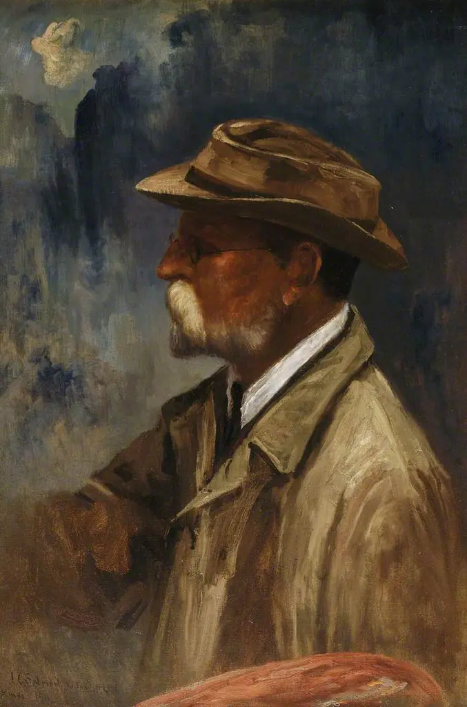 Self Portrait, by John Cuthbert Salmon