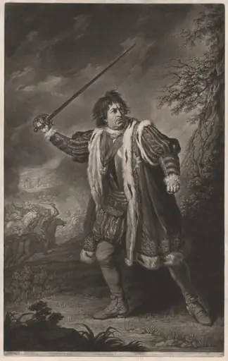 David Garrick in the Role of Richard III, by John Dixon