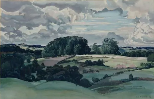 Landscape near Robertson, New South Wales, by John Drummond Moore
