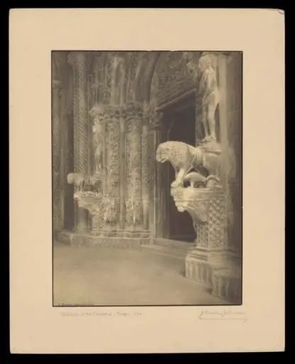 Vestibule of the Cathedral, Trogir, by John Dudley Johnston